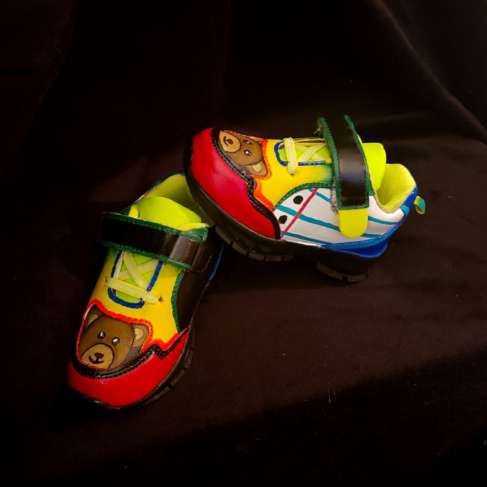 Custom toddler size 9 shoes